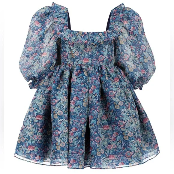 NWT Selkie Secret Garden Mayfair Puff Dress